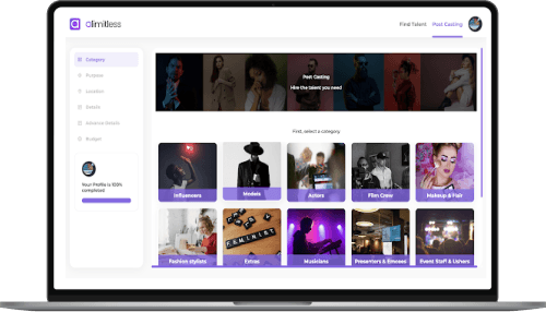 Posting platform illustration